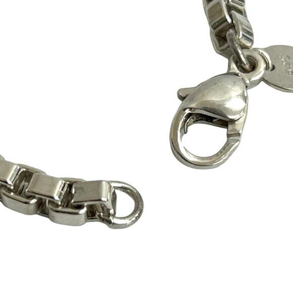 TIFFANY&Co. Tiffany Venetian Sterling Silver 925 Chain Bracelet Bangle for Wo... - Picture 4 of 6